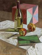 Still Life with Nectarines By Hughie Lee-Smith