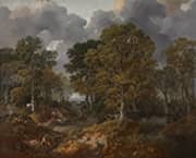 Cornard Wood near Sudbury Suffolk By Thomas Gainsborough