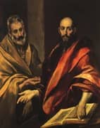 Apostles Peter and Paul By El Greco