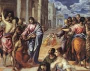 Christ Healing The Blind By El Greco