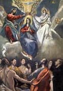 Coronation of the Virgin By El Greco