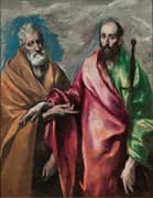 Saint Peter and Saint Paul By El Greco