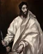 San Bartolome Apostol By El Greco