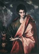 St. John the Evangelist By El Greco
