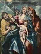 The Holy Family with Mary Magdalen By El Greco