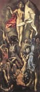 The Resurrection By El Greco
