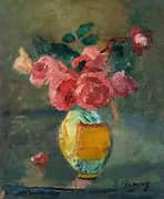 Roses c1912 By Emilie Charmy