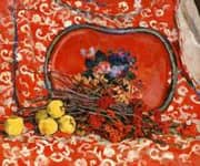 Still Life with a Red Tray 1947 By Pyotr Konchalovsky