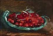Still Life with Cherries 1920 By Emilie Charmy