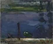 View of the Seine at Ablon By Emilie Charmy