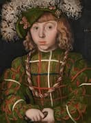 Portrait of John Frederick I the Magnanimous By Lucas Cranach the Elder