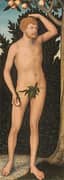 Adam By Lucas Cranach the Younger