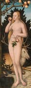Eve By Lucas Cranach the Younger