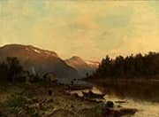 After the Fishing 1876 By Morten Muller