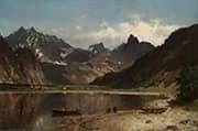 Beside the Mountain Lake By Morten Muller