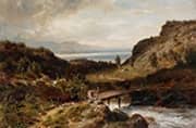 Crossing the Bridge 1864 By Morten Muller