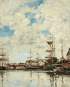 Dunkerque By Eugene Boudin