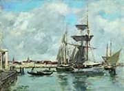 Venice the Grand Canal 1895 By Eugene Boudin