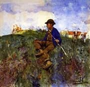 A Herd Boy 1886 By Edward Arthur Walton