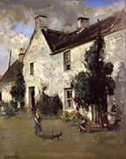 The White House New Abbey By Edward Arthur Walton