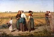 The Reapers 1860 By Jules Breton