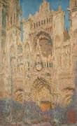 Rouen Cathedral in the Evening 1894 By Claude Monet