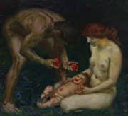 The Family 1912 By Franz von Stuck