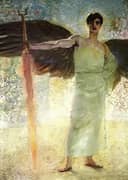 The Guardian of Paradise 1889 By Franz von Stuck