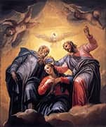 Coronation of the Virgin By Paolo Veronese