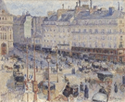 The Place du Havre Paris 1893 By Camille Pissarro
