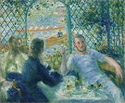 Lunch at The Restaurant Fournaise 1875 By Pierre Auguste Renoir