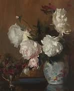 Peonies c1925 By Edmund Tarbell