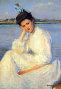 Portrait of a Lady By Edmund Tarbell