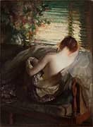 The Venetian Blind By Edmund Tarbell