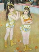 Acrobats at the Cirque Fernando 1879 By Pierre Auguste Renoir