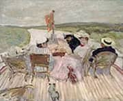 On the Yacht 1906 By Pierre Bonnard