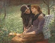 A Young and an Old Woman By Walter Firle