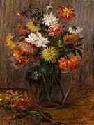 Flower Still Life By Walter Firle