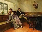 The Interrupted Honeymoon 1890 By Walter Firle