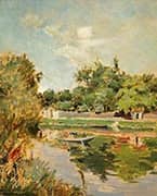 A Row on the Lake By Luther Emerson van Gorder