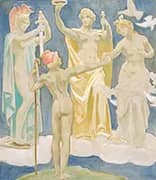 The Judgment of Paris c1922 By John Singer Sargent