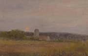 Country Sunset By Luther Emerson van Gorder