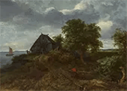 A Dune Landscape with a Distant View of Haarlem By Jacob van Ruisdael