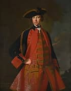 Portrait of Captain John Davies  1719 By Thomas Hudson