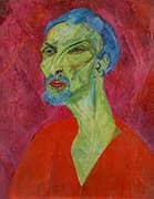 Male Portrait 1920 By Hanns Ludwig Katz