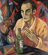 Self Portrait with Cigarette 1930 By Hanns Ludwig Katz