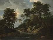 The Forest Stream c1660 By Jacob van Ruisdael