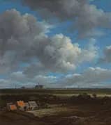 View of Haarlem from the Northwest By Jacob van Ruisdael
