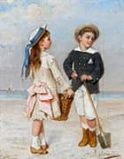 A Day at the Beach By Albert Roosenboom