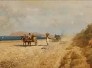On the Road to Romagnolo 1897 By Francesco Lojacono
